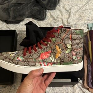 High Top Gucci shoes never worn